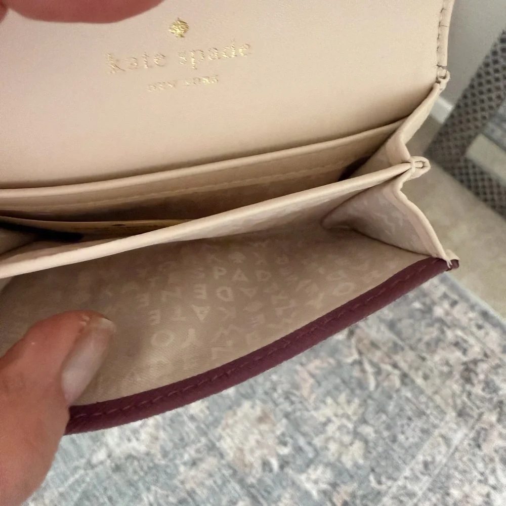 Kate Spade plumberry  Wallet - Picture 3 of 10